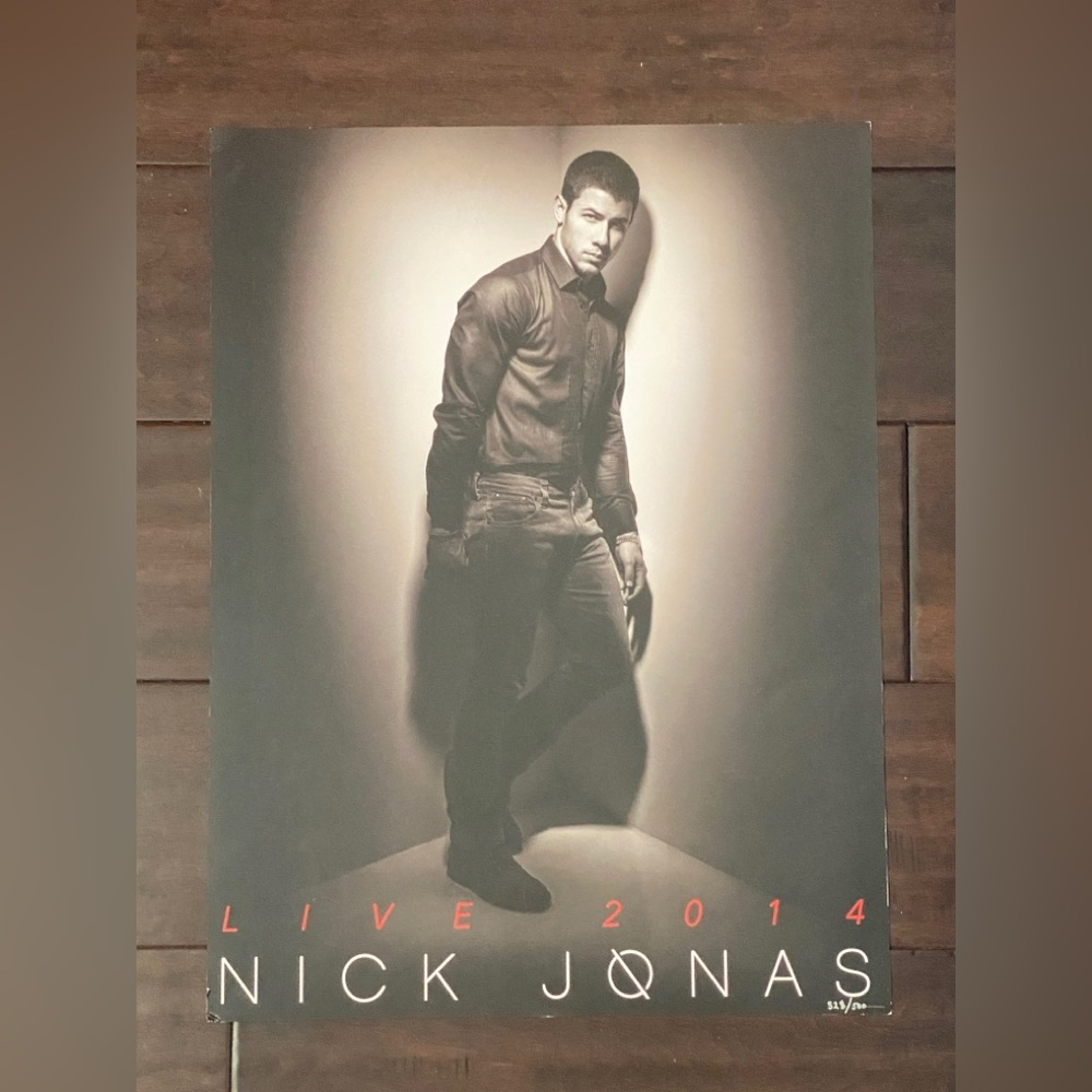 2014 Nick Jonas Tour M&G Posters – LE (21/500, 28/500, 323/500) - Picture 2 of 3